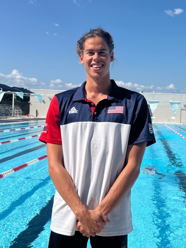 GRANT SANDERS COMPETES IN U.S. OLYMPIC TRIALS